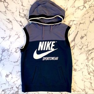 Nike sleeveless hoodie